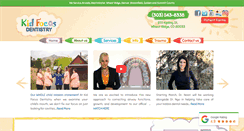Desktop Screenshot of kidfocusdentistry.com
